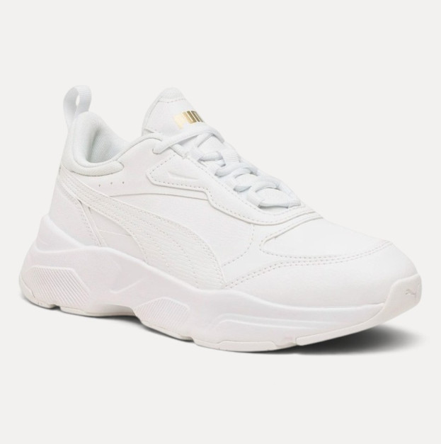 Кроссовки Puma Cassia SL White Team Gold