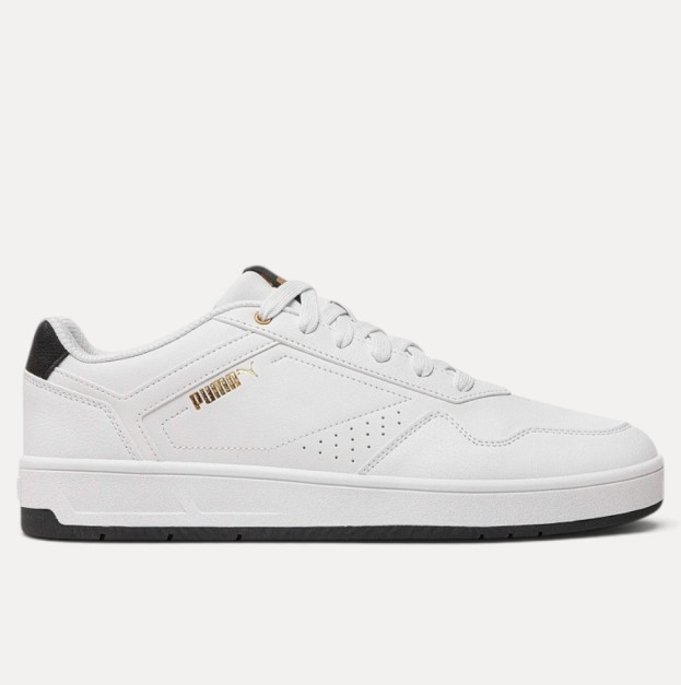 Кросівки Puma Court Classic White Black Gold