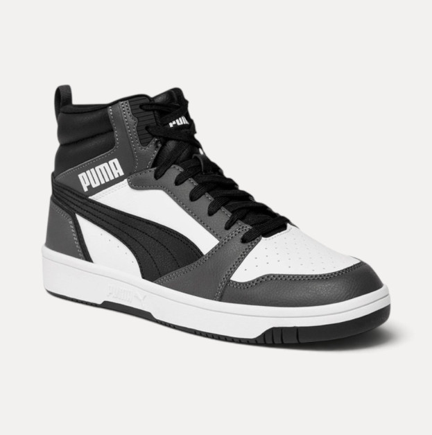Кроссовки Puma Rebound Mid Shadow Grey Black