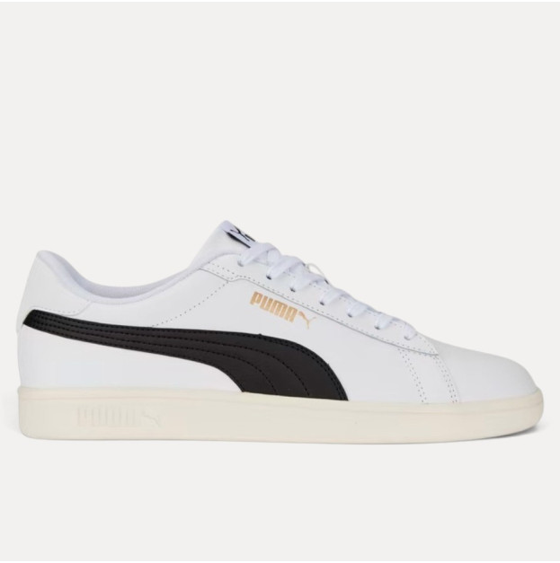 Кроссовки Puma Smash 3.0 White Black Gold