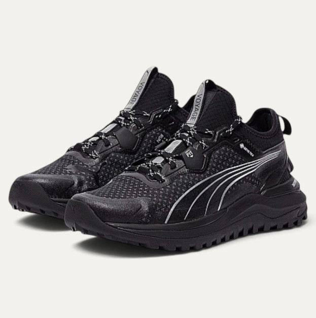 Кроссовки Puma Voyage Nitro GTX Black Metallic Silver