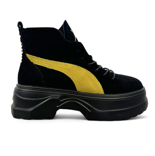 Puma Spring Boots Black Yellow