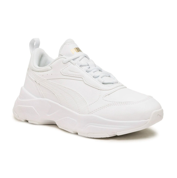 Puma Cassia SL White Team Gold 385279-01